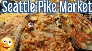 Seattle Pike Place Market | Seafood Market | Part 2