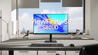 Samsung ViewFinity S8 (S80UD): Expand your creative realm | Official Introduction