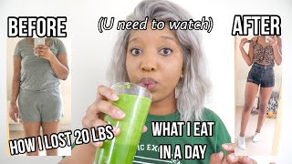 MY 20LBS WEIGHT LOSS WHAT I EAT IN A DAY |HOW I LOST 20 LBS IN 1 MONTH INTERMITTENT FASTING *ABS