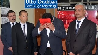 Selçuk Ülkü Ocakları bayrak değişim töreni