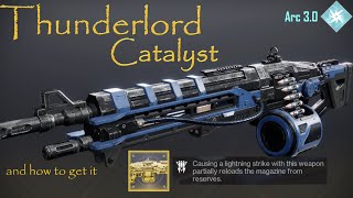 Thunderlord Got a Catalyst! How to get it and Gameplay - Destiny 2 Season of Plunder