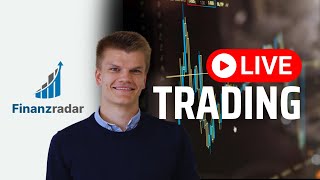 Live-Trading Bitcoin und Nasdaq100 | Finanzradar.de