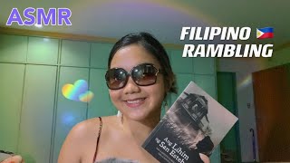 ASMR Tagalog Soft Speaking 🇵🇭 | book reading, song whispering, hand sounds, nail tapping, rambling