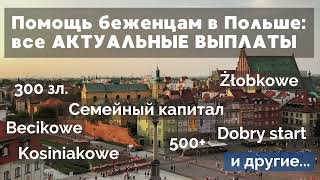 Помощь украинским беженцам в Польше: все актуальные выплаты от государства