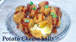 Potato Cheese Balls| Crispy Potato Cheese Balls|Crispy & Cheesy Potato Snack