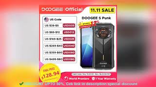 ✔️World Premiere DOOGEE S Punk Rugged Phone LED Light Effect 6.58" 60Hz