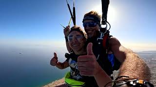 Maria First Skydive! Tandem Jump from 10000 feet at iJump Gran Canaria