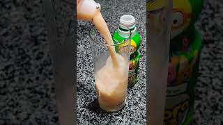 Satisfying Yakult + Pororo #asmr #mixdrinks #shorts