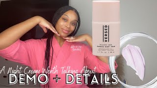 Versed Recovery Mode Advanced Night Cream | Demo + Review