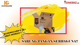 SARUNG TANGAN KLEENGUARD | Jual Sarung Tangan KLEENGUARD G10  Grey Nitrile, Distributor KLEENGUARD