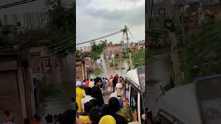 Flood in Delhi 🌧 | Delhi Flood Alert 🚨