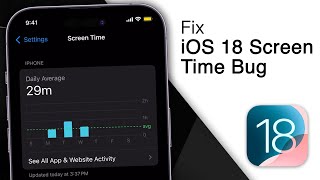 How To Fix iOS 18 Screen Time Bug on iPhone! [2024]