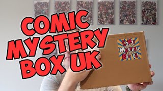 Unboxing my  first Comic Mystery  Box Uk