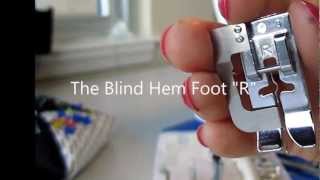 how to sew a Blind hem