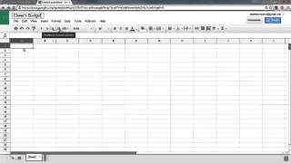 Entering Numbers in Google Sheets