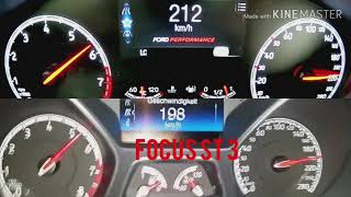 2019 FORD FOCUS ST ACCELERATION VS OLD ST3