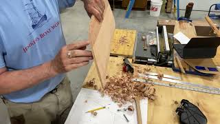 How to make a Sunfish Rudder. Shaping and Sanding - Part 3