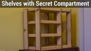 Shelves with Secret Compartment | Полки с тайником