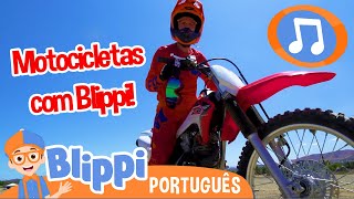 Canção da Moto Maluca do Blippi! | Cante com o Blippi Brasil!