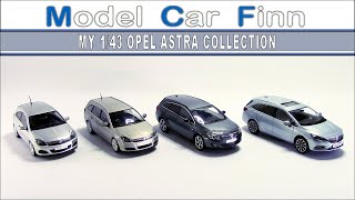 My 1/43 Opel Astra collection