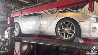 2010 Camaro SS dyno pull