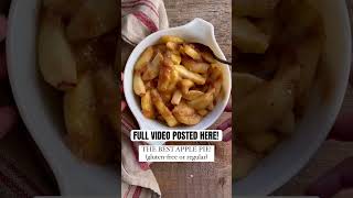 (FULL VIDEO POSTED) 🥧🍎 Award-winning APPLE PIE: regular or gluten-free!