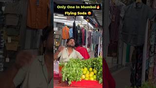 Flying Soda Wala Only In Mumbai 😳 | Mulund Khau Galli | Street Side Blue Lagoon | #Shorts