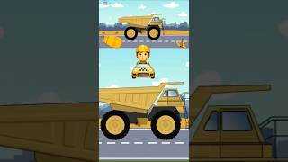 What Cabins? Construction truck video for kids #machinery #automobile #backhoe #cartoon #jcbm #funny