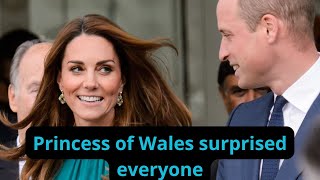 The Princess of Wales surprised everyone by announcing her decision