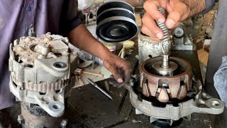 This Auto Mechanic is Brilliant in Repairing Hino J1 Alternator