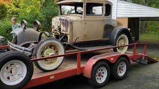 Picking up the 1931 Ford Model A rumble seat Coupe, and taking a closer look at it