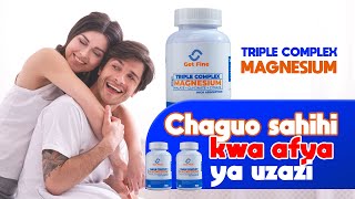 Kuimarisha afya ya uzazi. Tumia magnesium complex formula