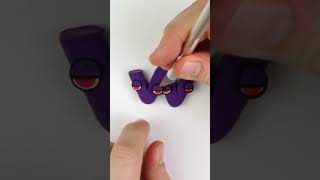 Alphabet Lore W Satisfying ASMR Clay Art #alphabetlore #asmr #crafts #art #shorts