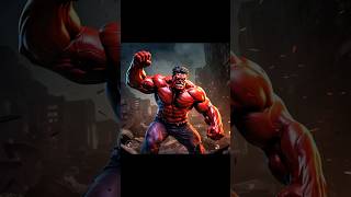 Red hulk Ai generated #redhulk #hulk #marvel #avengers