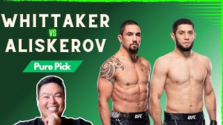 UFC Saudi Arabia - Robert Whittaker vs Ikram Aliskerov PREDICTION