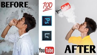 SMOKE PHOTO EDITING 2020|YOUTUBE LOVER PHOTO EDITING |PSCCTOUCH  |PRADEEP RASH