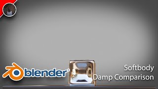 Blender: Softbody Damp Comparison