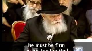 The Lubavitcher Rebbe On Faith, Part 1