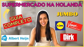 GUIA COMPLETO sobre as redes de SUPERMERCADO NA HOLANDA 💶🛒 | Talita Ramos