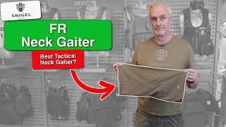 Snigel FR Neck Gaiter - Best Tactical Neck Gaiter? By Swedish SnigelDesign.