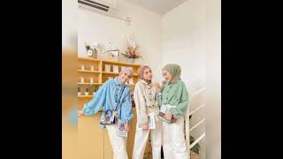 outfit hijabers with bestie! #ootd #fashion2022 #fashionterbaru #fashion