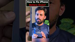 How to Fix iPhone Battery Drain #letstryapple #iphonebatterytips