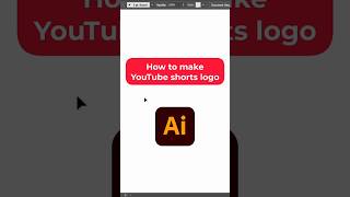 Designing a logo in 30s || Adobe illustrator #shorts