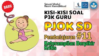 Soal dan Jawaban Review Pembelajaran 11 PJOK SD Seri PPPK Modul Belajar Mandiri