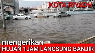 HUJAN SATU JAM LANGSUNG BANJIR SEMOGA TIDA ADA KORBAN AMIN