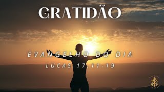 EVANGELHO DO DIA 13/11/2024 - LUCAS 17,11-19 - GRATIDÃO