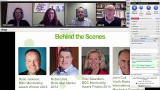 Award Winning Mentorship: Behind the Scenes Webinar - November 20, 2014