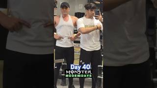 Da40 Monster Mode Natural Body Transformation Fat Loss with Diet #gym #motivation #diet #bodybuild