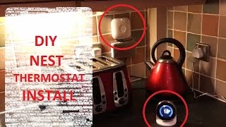 Nest Learning Thermostat DIY Install and Review - UK