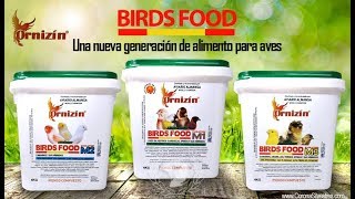 ORNIZIN Birds Food M1 M2 M3 Presentación